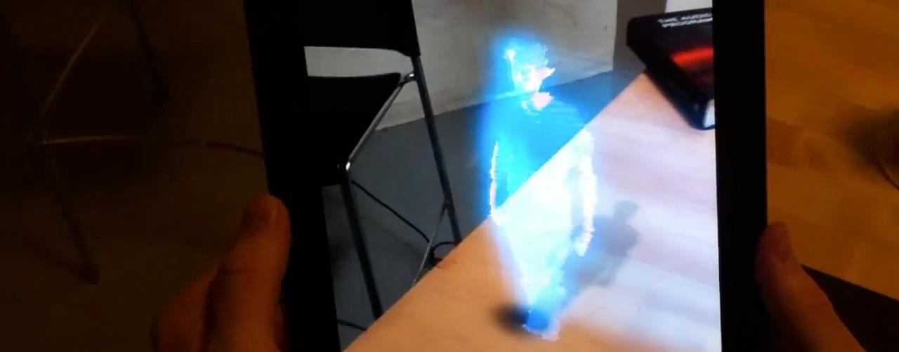 3d Video from Kinect on the iPad