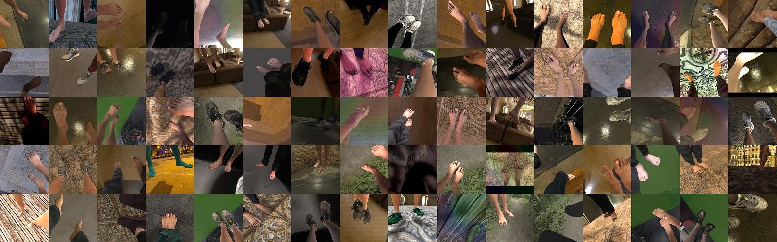 Foot Dataset Generation